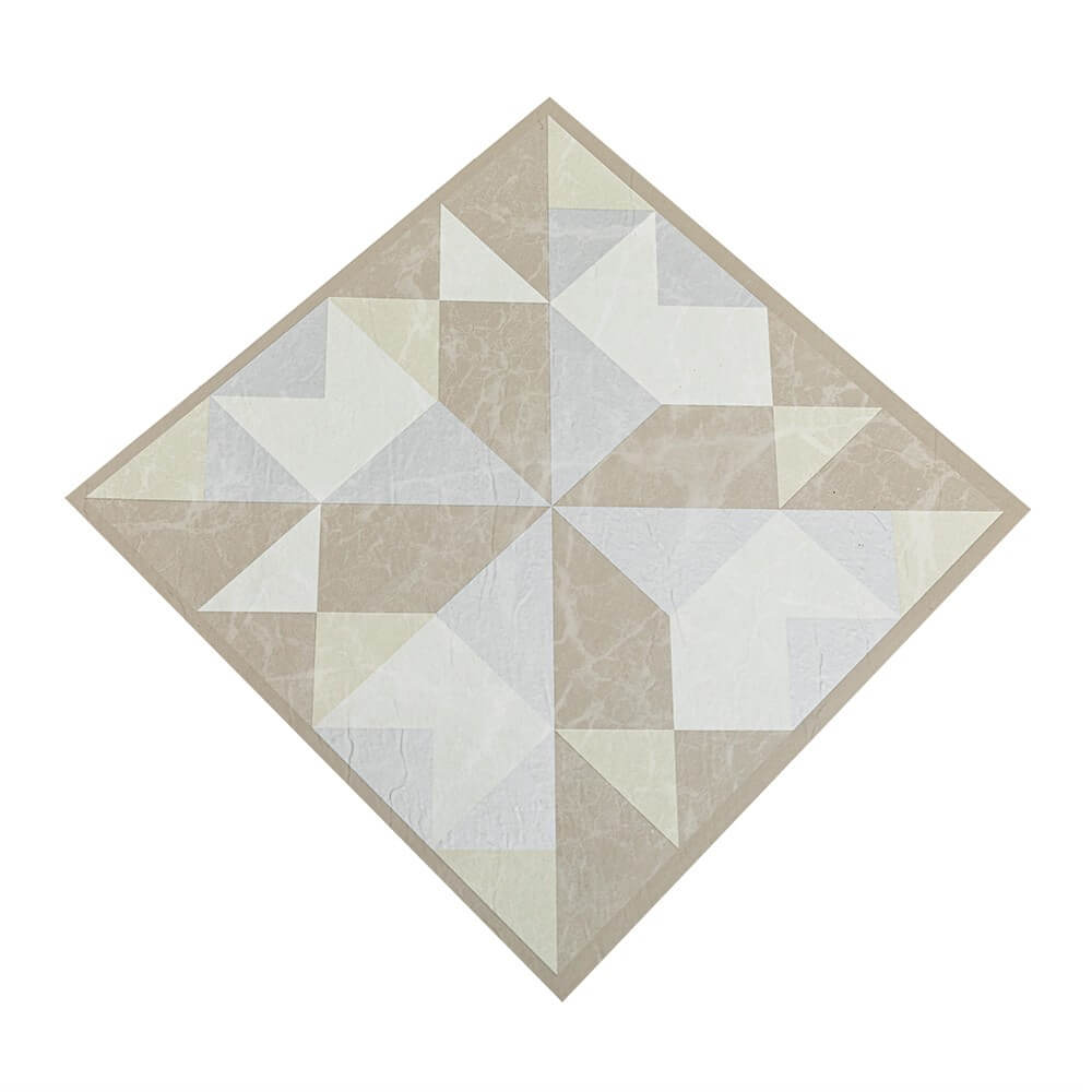 1.5mm Self Adhesive Stick marble tile look PVC Vinyl Plank Floor