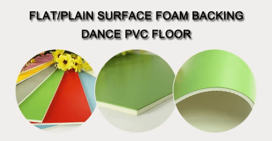 Free Samples Antislip PVC Vinyl Floor Dance Room Gym PVC Sport Flooring 3.5mm 4.5mm